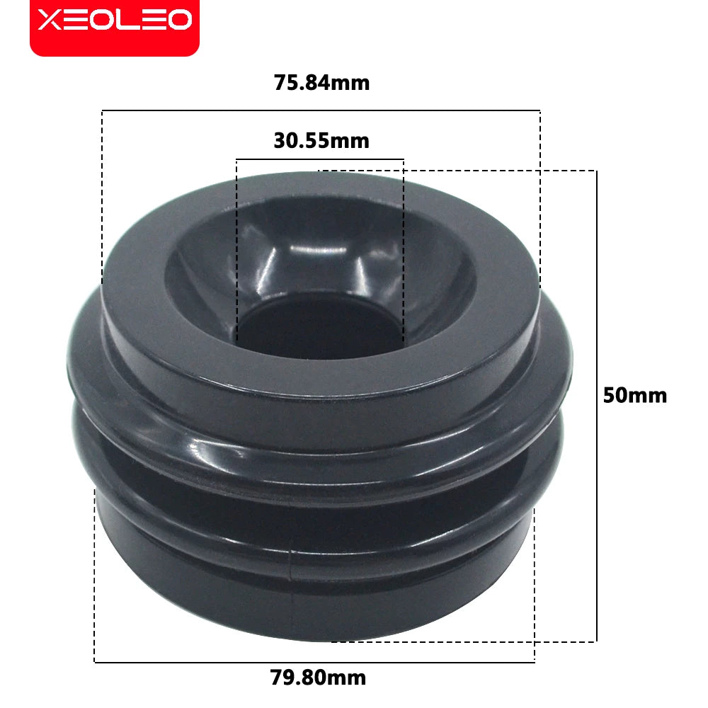 XEOLEO Coffee Grinder Blow hopper Silicone Air Blowing for clean coffee powder of hopper Diameter 8cm  with lid