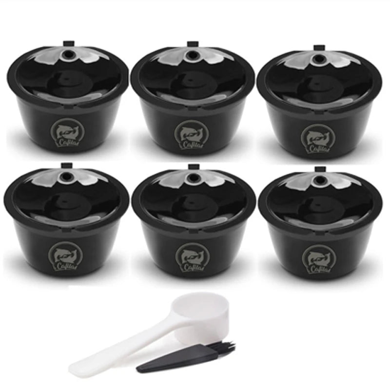 icafilas Reusable Capsules For Nescafe Dolce Gusto Coffee Filters Cup Refillable Dolci Gusto Baskets