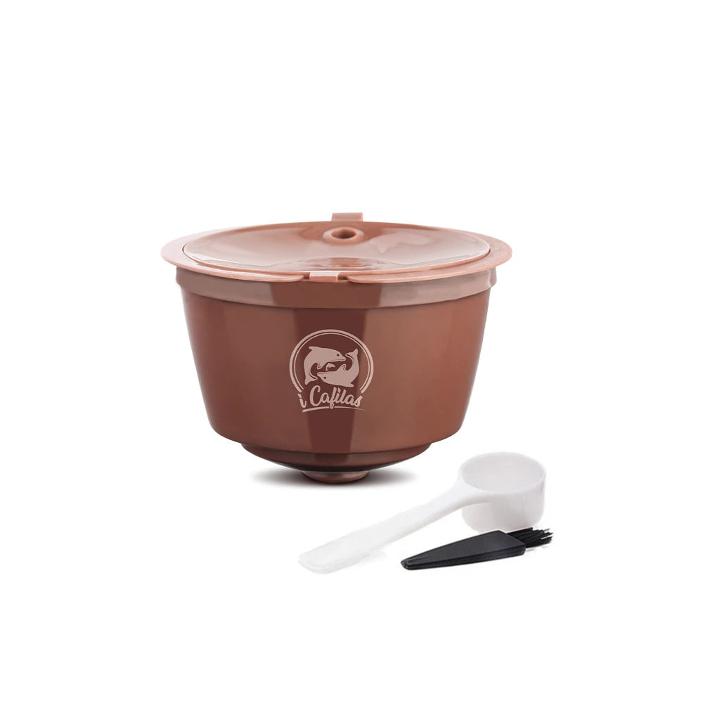 icafilas Reusable Capsules For Nescafe Dolce Gusto Coffee Filters Cup Refillable Dolci Gusto Baskets