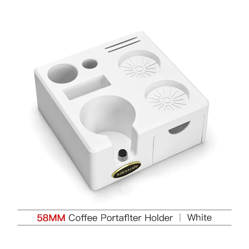 Coffee Tamping Station 51mm 54mm 58mm Portafialter Holder Stand Mat For Delonghi Breville E61 Espresso Accessories Barista Tools