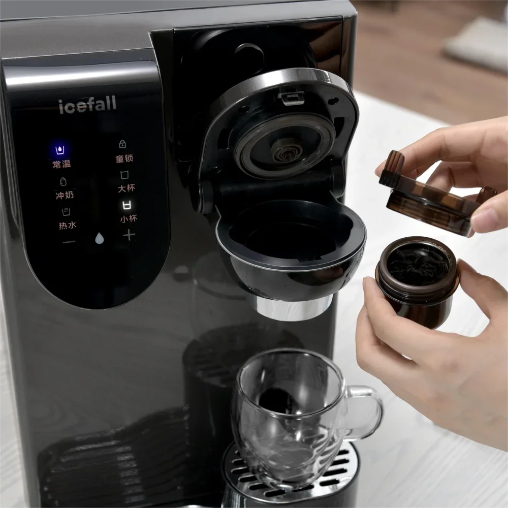 Tea extraction K-Cup coffee making machine with tea function
