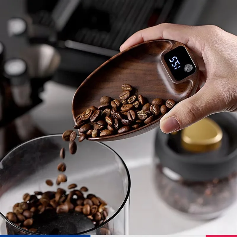 Coffee High Precision Measurement 0.1G Coffee Display Tray Espresso Weighing Tray-A98U