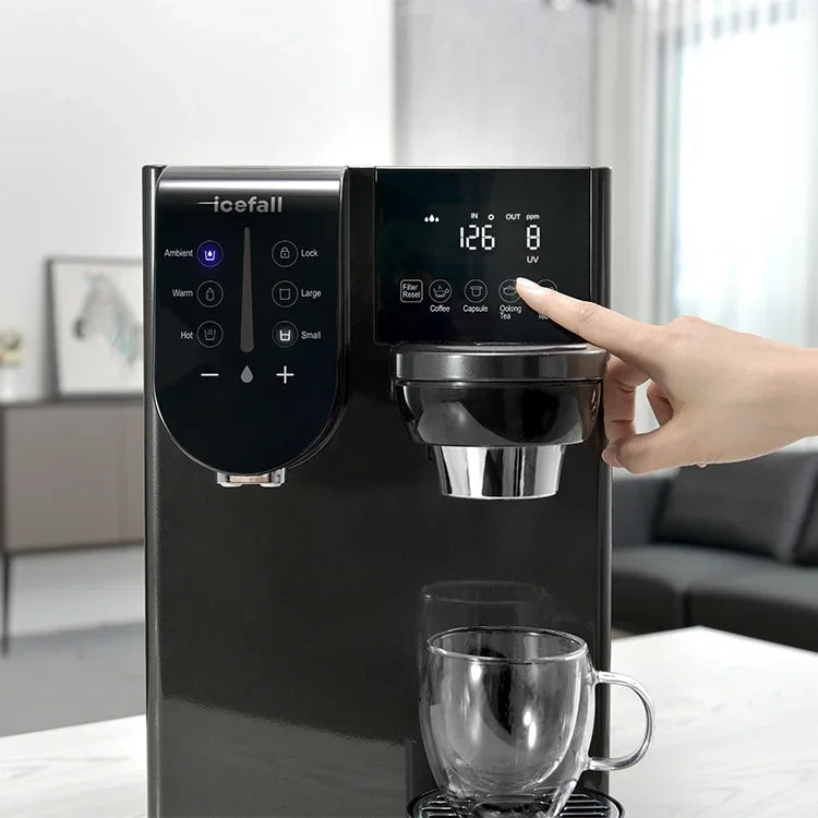 Tea extraction K-Cup coffee making machine with tea function