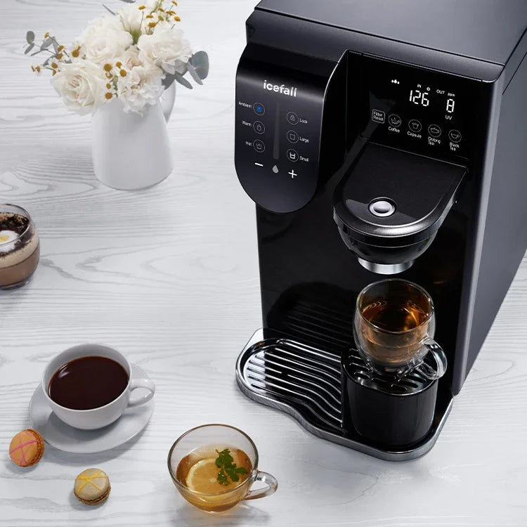 Tea extraction K-Cup coffee making machine with tea function