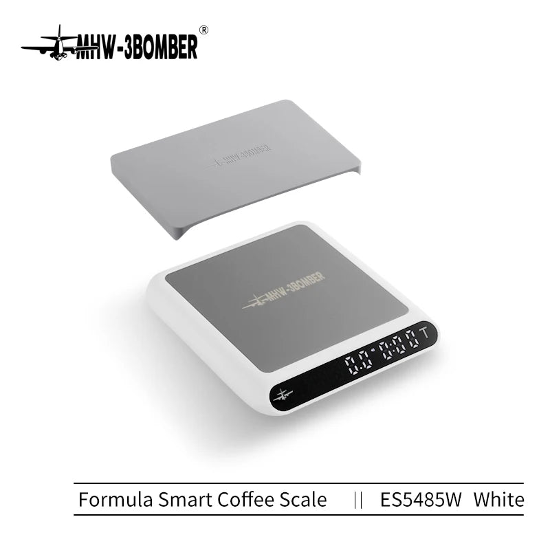 MHW-3BOMBER Smart Drip Espresso Coffee Scale with Auto Timer USB Charging Kitchen Electronic Scale Cafe Home Barista Accessories