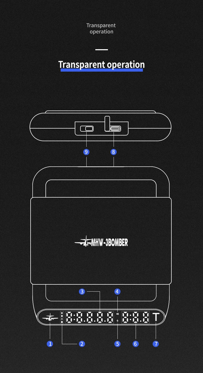 MHW-3BOMBER Smart Drip Espresso Coffee Scale with Auto Timer USB Charging Kitchen Electronic Scale Cafe Home Barista Accessories