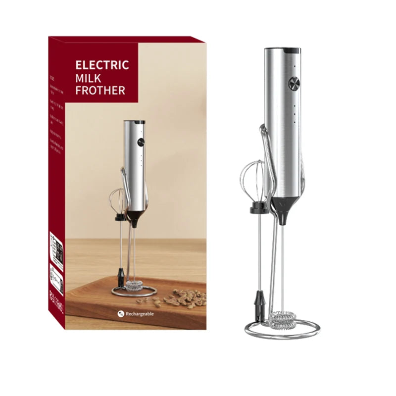 Wireless Electric Mini Milk Frother Coffee Whisk Portable Egg Beater Blender Kitchen Cooking Stirrer Cappuccino Coffee Maker