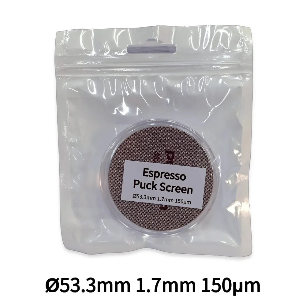 Punana Espresso Puck Screen Food-grade 316 Stainless Steel Espresso Filter Professional Barista Coffee Filter Mesh 51/53.3/58mm