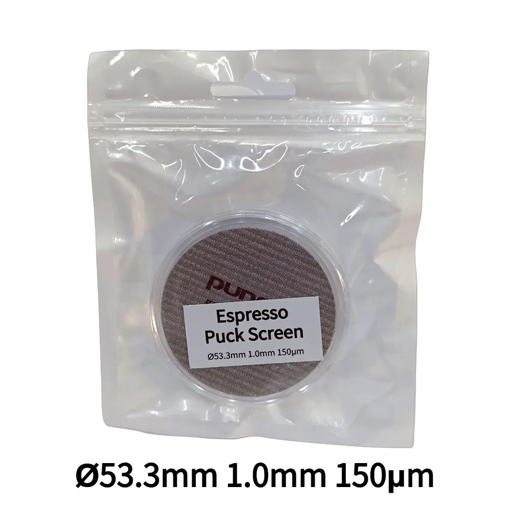 Punana Espresso Puck Screen Food-grade 316 Stainless Steel Espresso Filter Professional Barista Coffee Filter Mesh 51/53.3/58mm