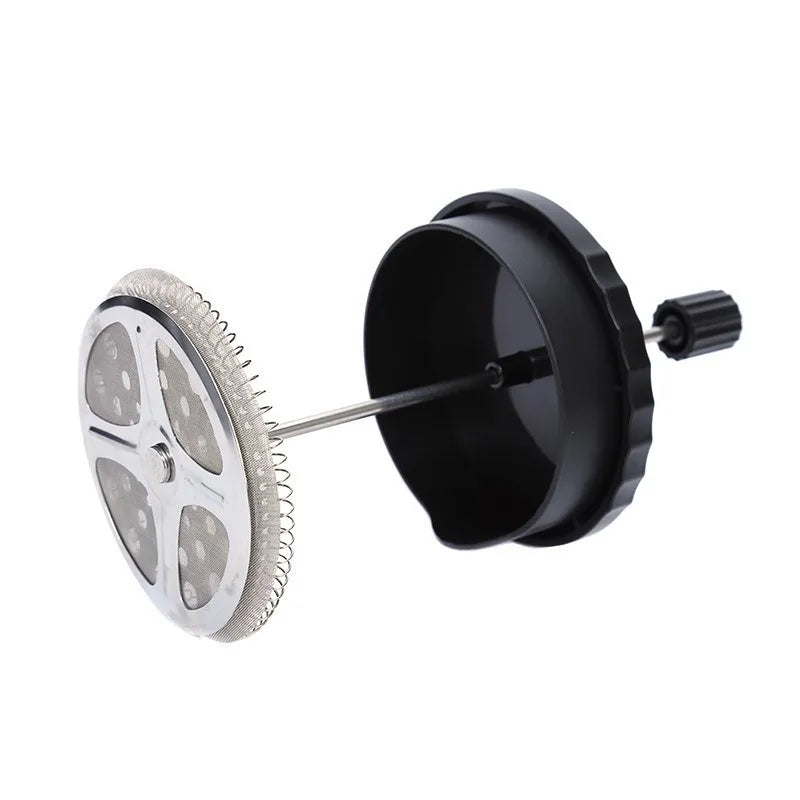 1000ML/ 600ML French Press Coffee Maker High Borosilicate Glass House Coffee Brewer Milk Foam Frother Barista Tea Maker